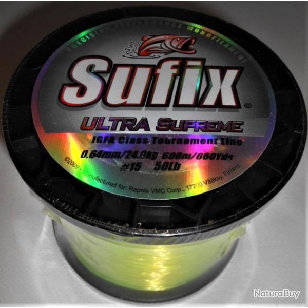Bobine de nylon sufix  600m
