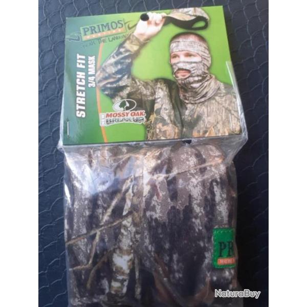 Cagoule/masque camo stretch.