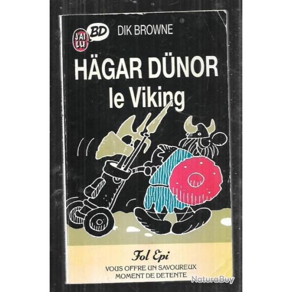 hagar dunor le viking de dik browne  j'ai lu poche publicitaire