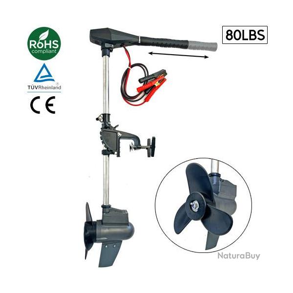 Moteur Electrique Carp Design Estart+ Evo Brushless 80lbs 12V