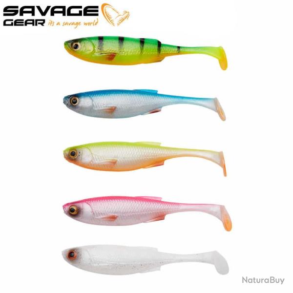 DESTOCKAGE ! Leurre Craft Shad Savage Gear 8.8cm 4.6g Dark Water Mix (les 5)