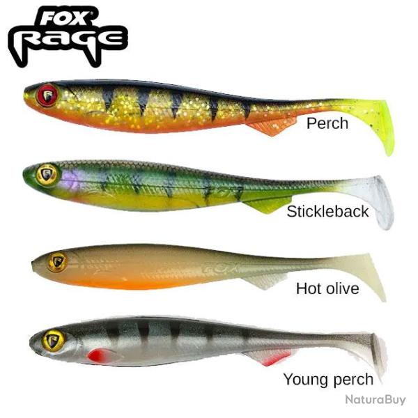 DESTOCKAGE ! Leurre Slick Shad Fox Rage Ultra UV 11 cm Perch