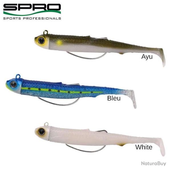 DESTOCKAGE ! Leurre Gutsbait Salt Minnow Spro 10.5cm 10g White