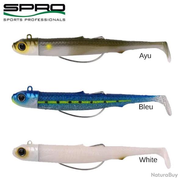 DESTOCKAGE ! Leurre Gutsbait Salt Minnow Spro 10.5cm 30g White