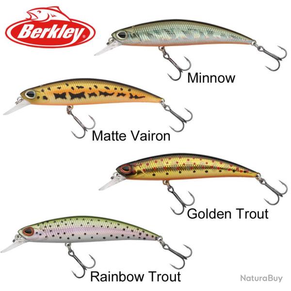 DESTOCKAGE ! Leurre Berkley Dex Bullet Jerk 5cm Rainbow Trout