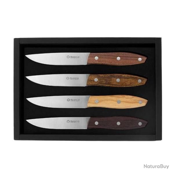 Coffret 4 couteaux � steak Maserin