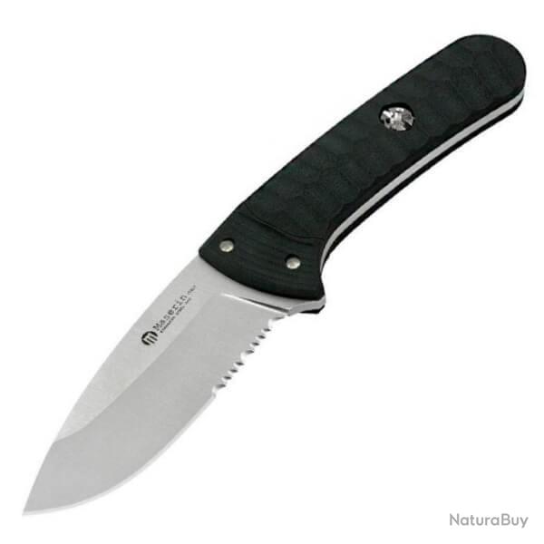 Couteau fixe Maserin Sax noir