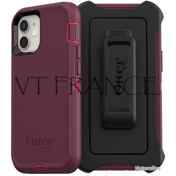 Coque Anti-Choc OTTERBOX Defender pour iPhone-Rouge-iPhone 7/8/SE2/SE3