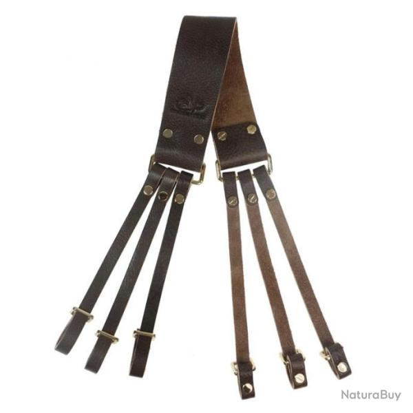 Porte oiseaux - 6 boucles - Cuir haute qualit� - Livraison GRATUITE