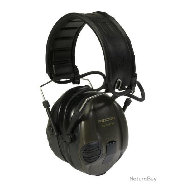 Casque Electronique Peltor Sport Tac Kaki Promo