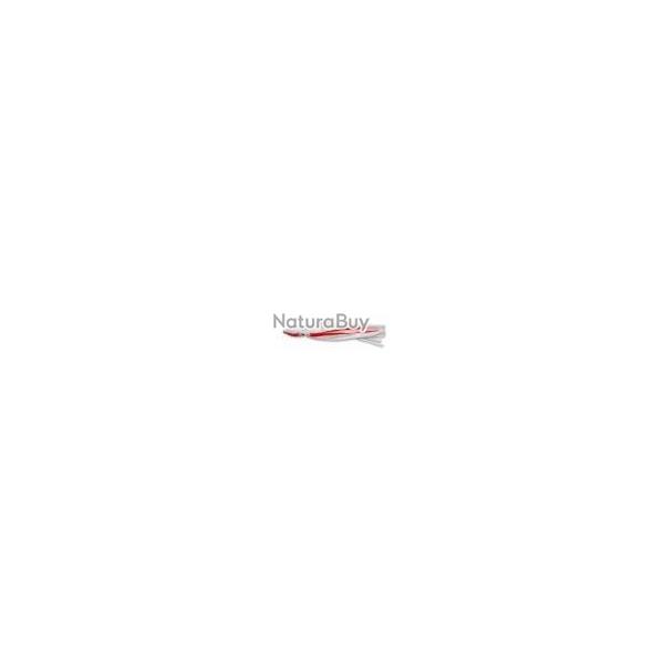 Leurre Souple Delalande Octopus 4cm Blanc Rouge