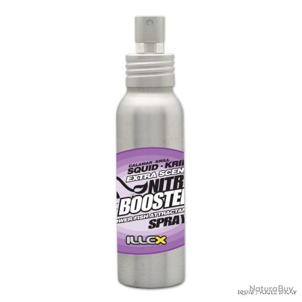 Attractant Illex Nitro Booster Spray Squid / Krill