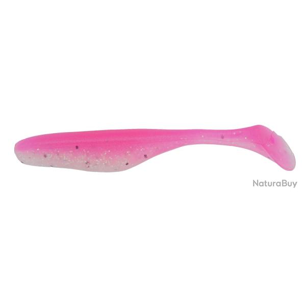 Leurre Souple Bass Assassin Turbo Shad 10cm Pink Ghost