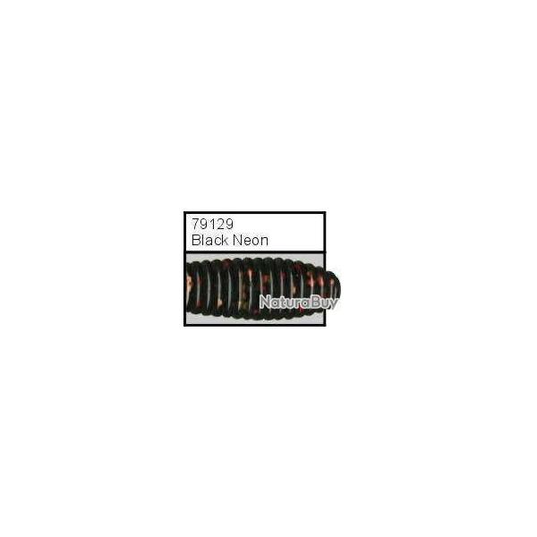 Leurre Souple Lunker City Spanky Black neon