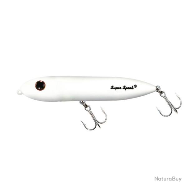 Leurre Heddon Mini Spook 85mm Total White