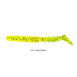 Leurre Reins Rockvibe Shad 3" - 7,5cm 419 - Chart Pepper