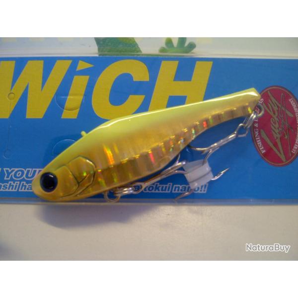 Leurre Lucky Craft Varid 55 Gold Chart