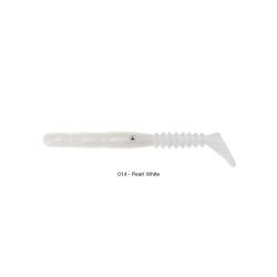 Leurre Reins Rockvibe Shad 2" - 5cm 014 - Pearl White