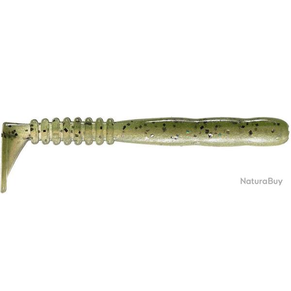 Leurre Reins Rockvibe Shad 2" - 5cm B16 - Dos Vert