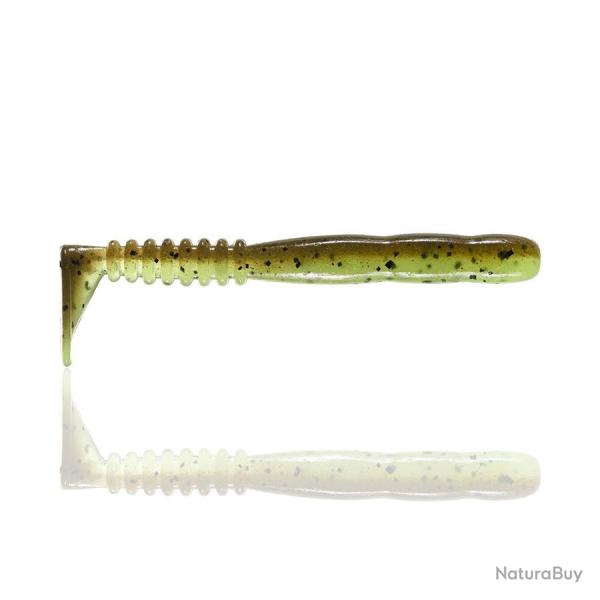 Leurre Reins Rockvibe Shad 2" - 5cm B08 - Green Pumpkin Chart