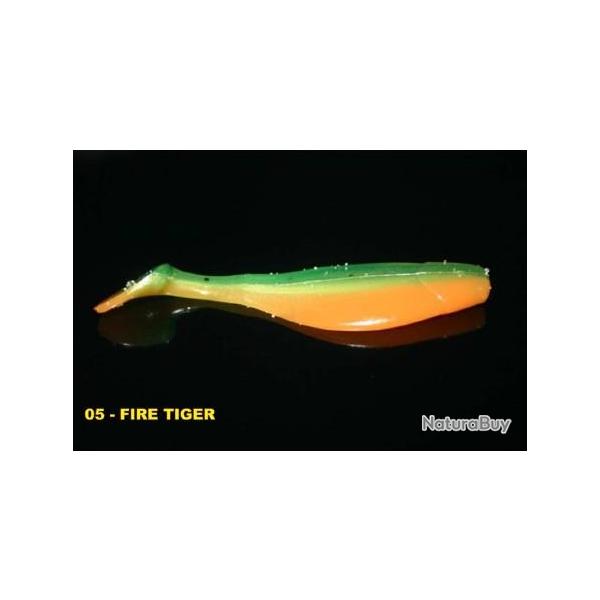 Leurre Big Bite Baits Shad 7,6cm Fire Tiger