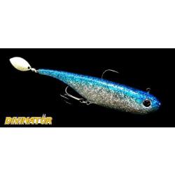 Leurre Souple Biwaa Divinator 140 22g Blue Chrome