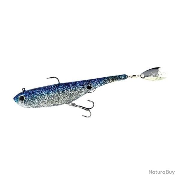 Leurre Souple Biwaa Divinator 200 55g Blue Chrome