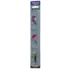Kit Cuillers Rainbow trout Vibrax Blue Fox