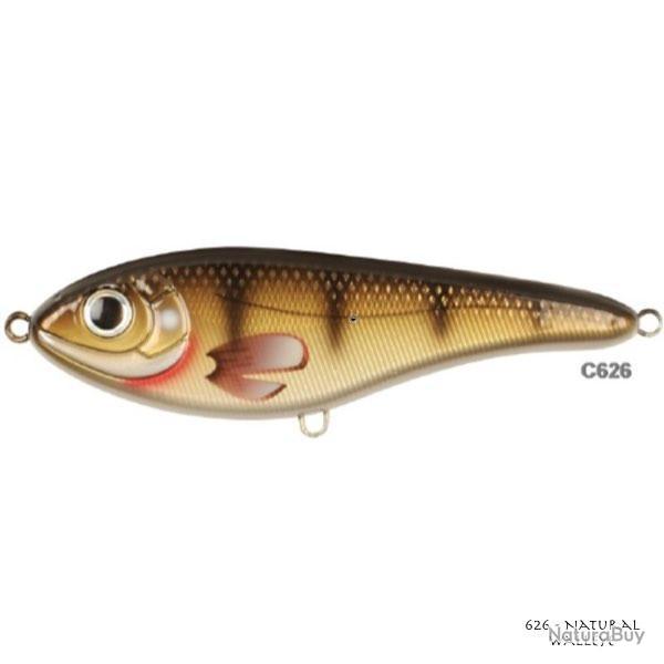 Leurre Jerkbait CWC Baby Buster 10cm 626 - Natural Walleye
