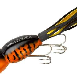 Leurre Popper Arbogast Hula Popper 4,4cm Yellow Coach Dog