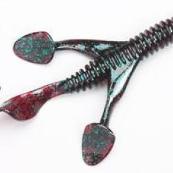 Leurre Souple Lake Fork Fork Creature 13cm Red Bug