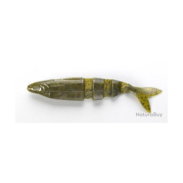 Leurre Souple Lake Fork Live Magic Shad 11cm Green Pumpkin