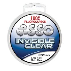 Fluorocarbone Asso Invisible Clear 30m 11/100