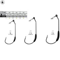 Hame&ccedil;on Texan VMC Strategik Drop Dead Weighted 7329 DD 2g - 3/0