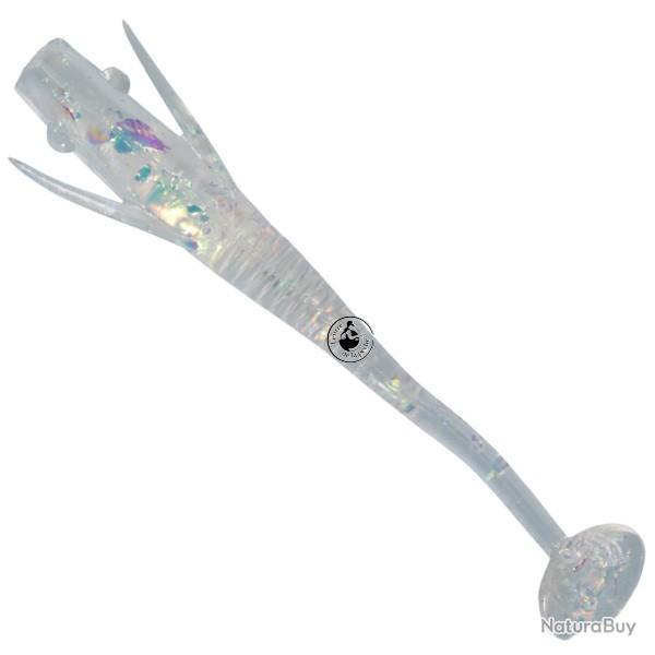 Leurre Berkley Powerbait Original Shrug Minnow 3,5cm Clear Hologram