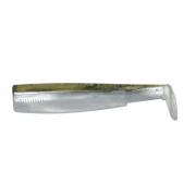 Leurre Souple FIIISH Black Minnow 120-3 – Kaki, Tête Articulée, Anti-herbe, Pour Bar Et Prédateurs