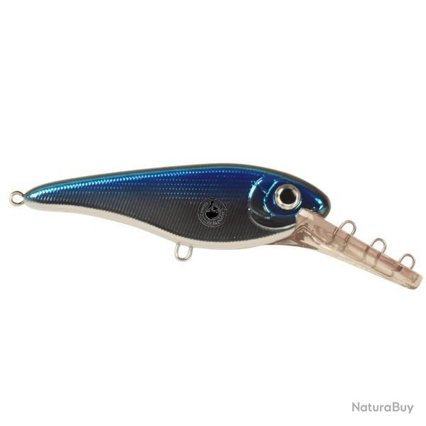 Leurre CWC Buster II Deep Crank 12cm 114 - Blue Chrome