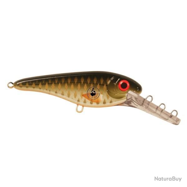 Leurre CWC Buster II Deep Crank 12cm 478 - Golden Olive