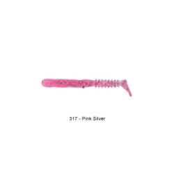 Leurre Reins Rockvibe Shad 3cm 317 - Pink Silver