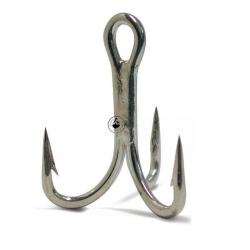 Hame&ccedil;on Triple VMC 8527 Fish Fighter renforc&eacute; 4 TI - Etain Brillant