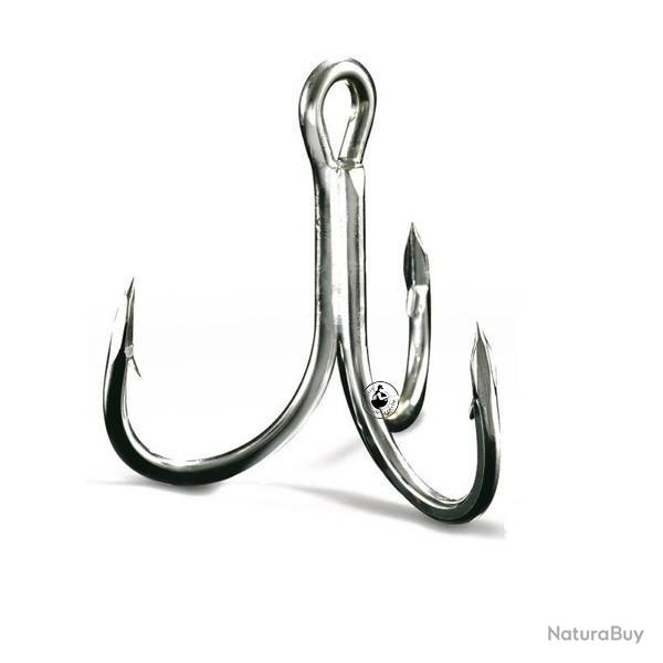 Hame�on Triple VMC 7560 Tropic Spark Point 3/0 TI - Etain Brillant