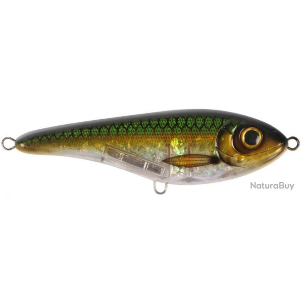 Leurre Jerkbait CWC Buster II 12cm 766 - Emerald Herring
