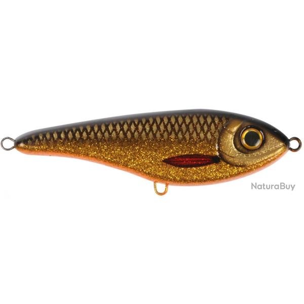 Leurre Jerkbait CWC Buster II 12cm 768 - Golden Roach