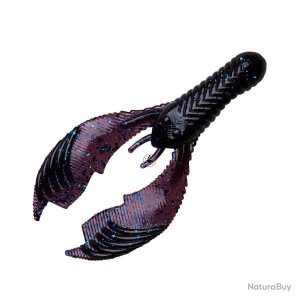Leurre Souple Yum Craw Chunk 7cm Blue Flek