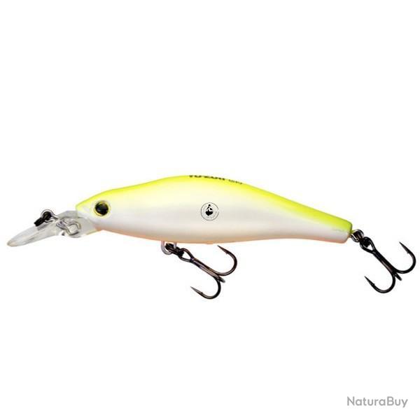Leurre Yo-Zuri 3DS Shad MR 65mm Pearl Chartreuse
