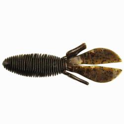 Leurre Souple Missile Baits Baby D Bomb 9,3cm Green Pumpkin Red