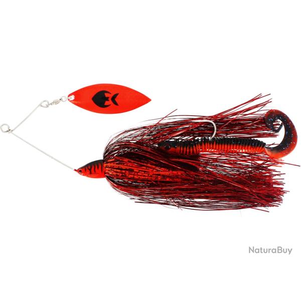 Leurre Westin Spinnerbait Monster Vibe 65g Flash Red