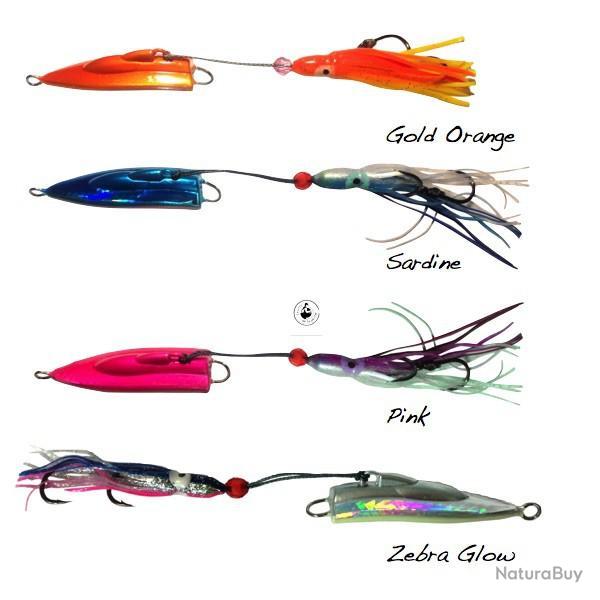 Leurre Jig Volkien Soul Inchiku Battle 130g Gold Orange
