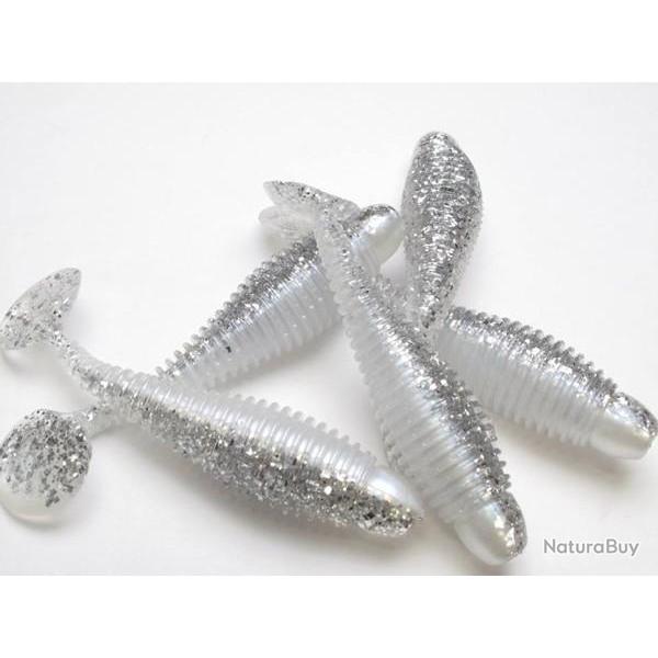 Leurre Souple Lunker City Grubster 5cm Ice Shad