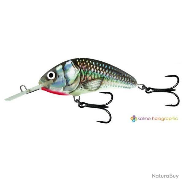 Poisson Nageur Salmo Hornet 9cm HGS - Holo Green Shiner
